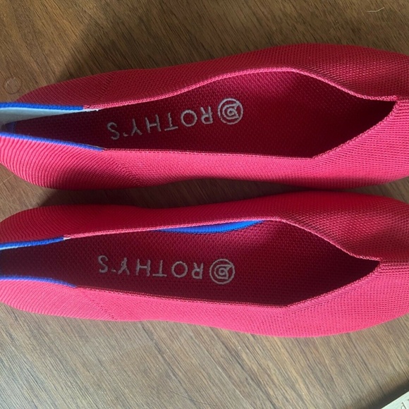 Rothy's Red Flats - Picture 2 of 2